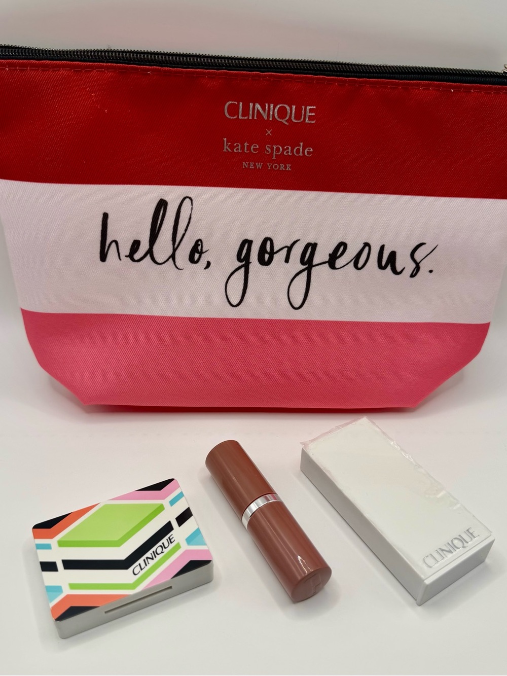 Clinique x Kate Spade "Hello Gorgeous" Makeup Set - Shadows & Lip